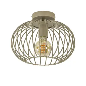 Plafondlamp Wire 30cm zand bij Straluma