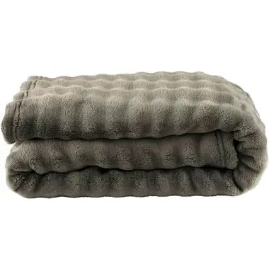 Plaid Brylin - groen - 130x170 cm bij Leen Bakker