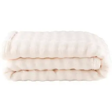 Plaid Brylin - off-white - 130x170 cm bij Leen Bakker