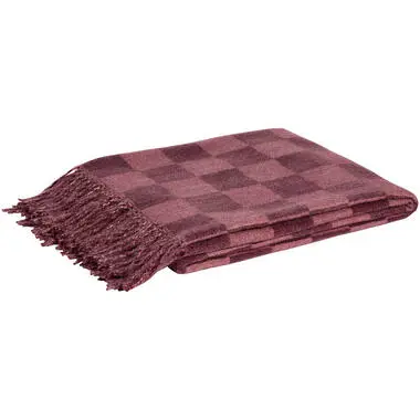 Plaid Castel Paars 130x160 cm bij Kwantum