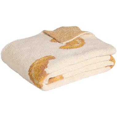 Plaid Croissant Beige 125x160 cm bij Kwantum