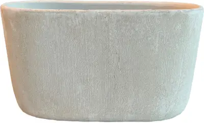 Plantenbak Avion crème 37 x 14 x 20 cm bij Intratuin