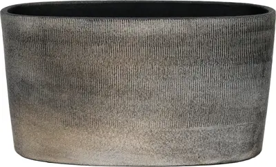 Plantenbak Hamar grijs 37 x 20 x 37 cm bij Intratuin