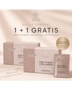 Plent Pure Marine Collageen +C – Chocolate Dream – 30 Sachets (30 dagen) | Naticol® type 1 viscollageen met vitamine C bij Plent