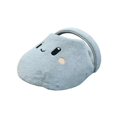 Pluche Kattenmand Slipper Grijs bij De Huisdiersuper