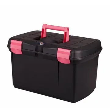 Poetsbox BR Carlo Original Zwart/Fuchsia bij Equidrome
