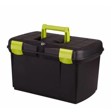 Poetsbox BR Carlo Original Zwart/Lime bij Equidrome
