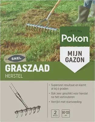 Pokon graszaad herstel 80 m2 bij Intratuin