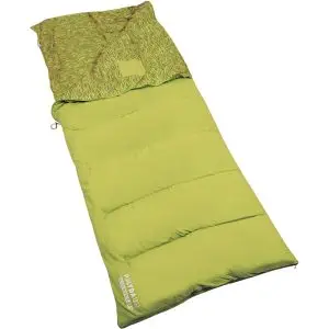 Polydaun Beach House slaapzak Lime/Wave 210 x 80 cm bij Kampeer Oase
