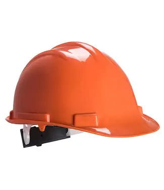Portwest PS57 Veiligheidshelm met Draaiknop Oranje bij Bedrijfskledingonline