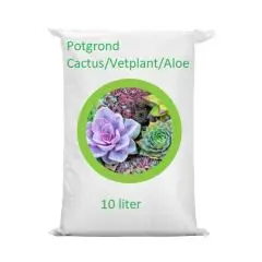 Potgrond Cactus/Vetplant/Aloe aarde grond 10 liter bij Warentuin