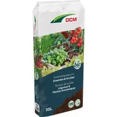 Potgrond groenten/krui bio 30l DCM bij Warentuin