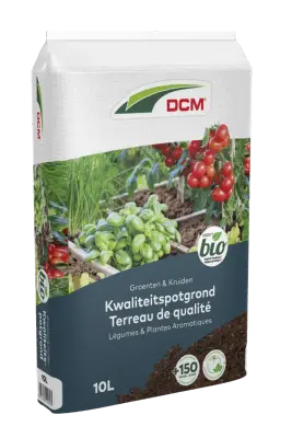 Potgrond groenten & kruiden 10 l DCM bij Warentuin