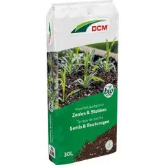 Potgrond zaai/stek bio 30l DCM bij Warentuin