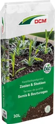 Potgrond zaai/stek bio 30l DCM bij Warentuin