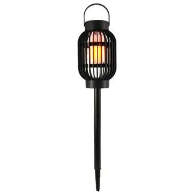 Pro Garden Prikspotje - 3 in 1 - vlameffect - solar - 23 cm bij Leen Bakker