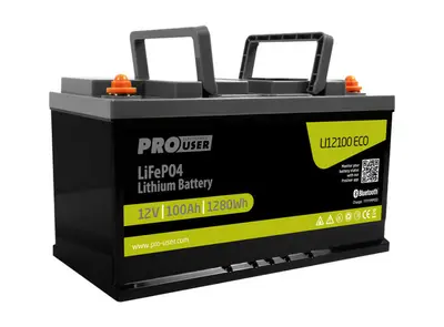 Pro-User LI12100 Lithium ECO accu - 100 Ah bij Obelink