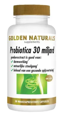 Probiotica 30 miljard (30 capsules) bij Vitaminadviceshop