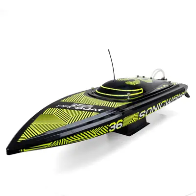 Proboat Sonicwake 36" Self-Righting V-Hull Boat RTR, Black bij RC Motorsports