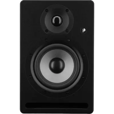 Prodipe Pro 5 V4 BW Actieve Bi-amped 5" Studio Monitor in Mahoniehout Zwarte afwerking bij Westerhaven Muziek (Groningen)
