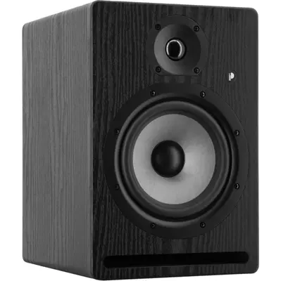 Prodipe Pro 7 V4 BW Actieve Bi-Amped 6,5" Studio Monitor in zwarte houten afwerking bij Westerhaven Muziek (Groningen)