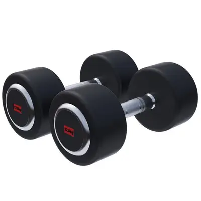 Professionele dumbbellset 25 kg - 2 x 12,5 kg bij Gorilla Sports