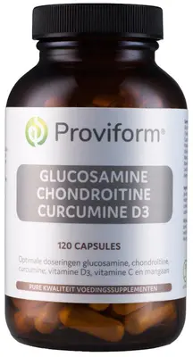 Proviform Glucosamine Chondroitine Curcuma D3 bij Vitatheek
