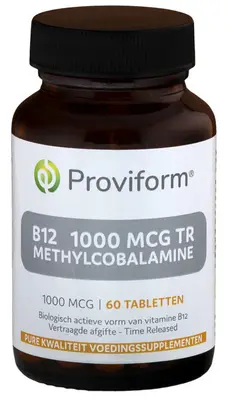 Proviform Vitamine B12-1000Mcg Tr Methylcobalamine bij Vitatheek