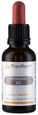 Proviform Vitamine D3 25Mcg Druppels bij Vitatheek