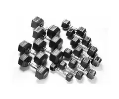 PT Essentials PRO Hexa Dumbbell Voordeelset 1 t/m 10 kg bij Fitnesskoerier