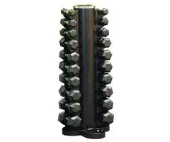 PT Essentials Pro Hexa Dumbbellset 1 t/m 10 kg incl. toren bij Fitnesskoerier