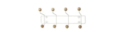 PT Living Saturnus Wooden Balls Kapstok bij fonQ