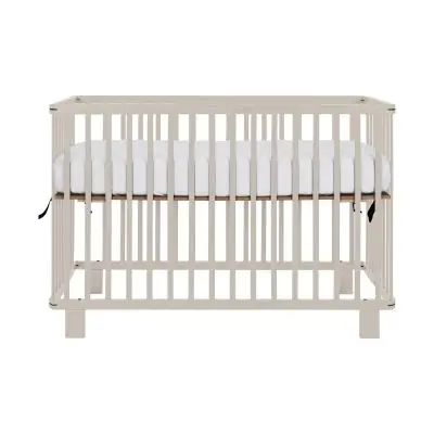 Puck Ledikant 60x120 Inklapbaar - Oatmeal bij Babypark