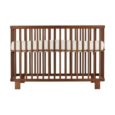 Puck Ledikant 60x120 Inklapbaar - Walnoot bij Babypark