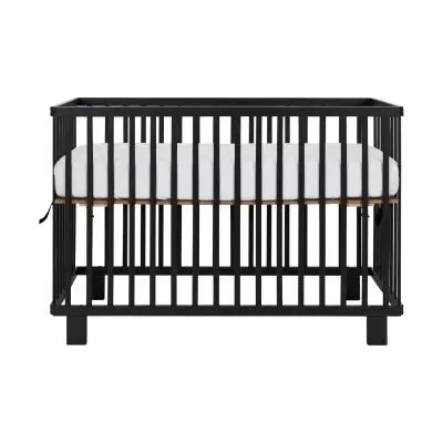 Puck Ledikant 60x120 Inklapbaar - Zwart bij Babypark