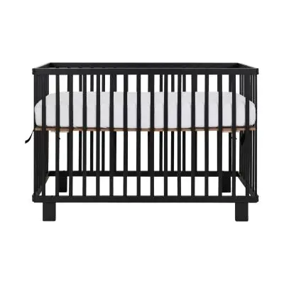 Puck Ledikant 60x120 Inklapbaar - Zwart bij Babypark