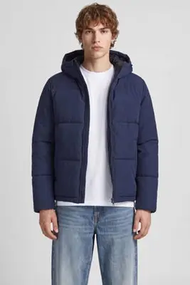 pufferjas - donkerblauw bij Wehkamp