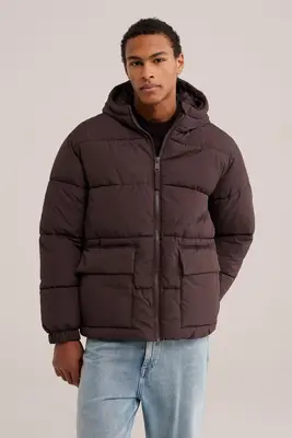 pufferjas met capuchon bij WE Fashion