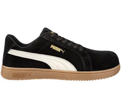 Puma werkschoenen S1PL Iconic Black Gum 64440 bij Wear2work