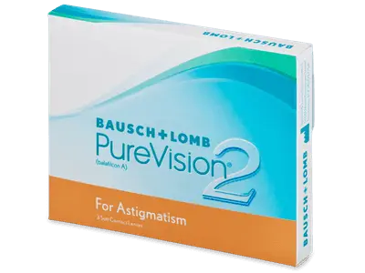 PureVision 2 for Astigmatism (3 lenzen) bij Alensa