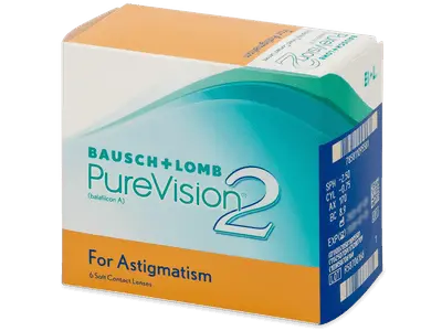 PureVision 2 for Astigmatism (6 lenzen) bij Alensa