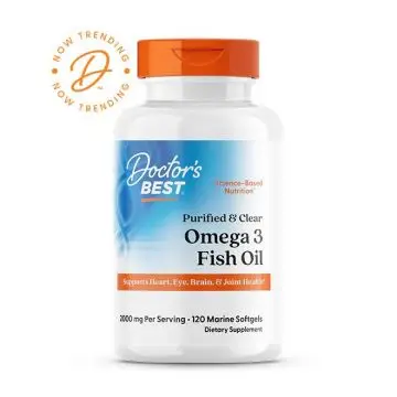 Purified & Clear Omega 3 Fish Oil bij Bodystore