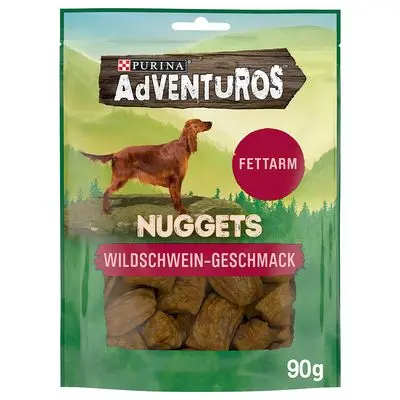 PURINA Adventuros Nuggets Everzwijn Hondensnack 90 g bij Bitiba