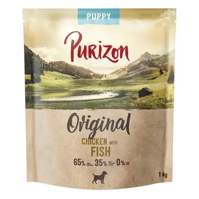 Purizon Puppy Kip met Vis graanvrij Hondenvoer - Nieuw Receptuur: 1 kg bij Bitiba