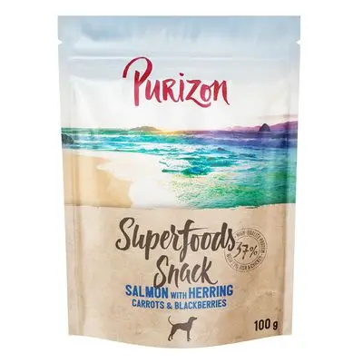 Purizon Superfoods Hondensnacks 100 g Rund met kip, erwten & cranberries 100 g bij Bitiba
