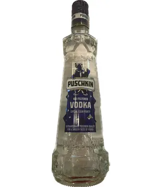 Puschkin Vodka 0,70 ltr 37,5% bij Whiskysite
