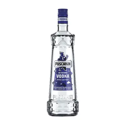 Puschkin Vodka 1 liter bij Whisky.nl