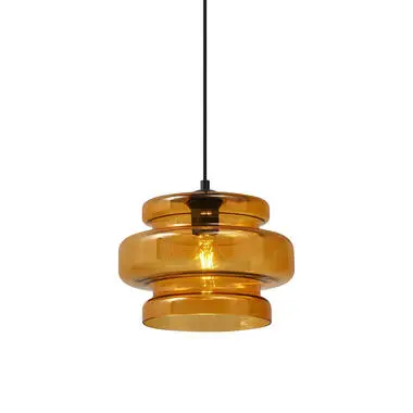 Qazqa hanglamp denise oranje e27 bij Leen Bakker