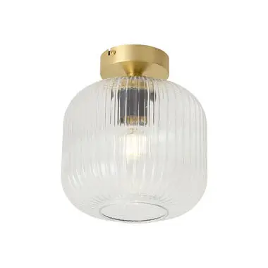 Qazqa plafondlamp karel goudkleurig e27 bij Leen Bakker