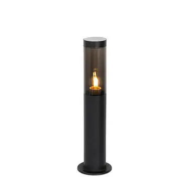Qazqa sokkellamp rox zwart e27 bij Leen Bakker